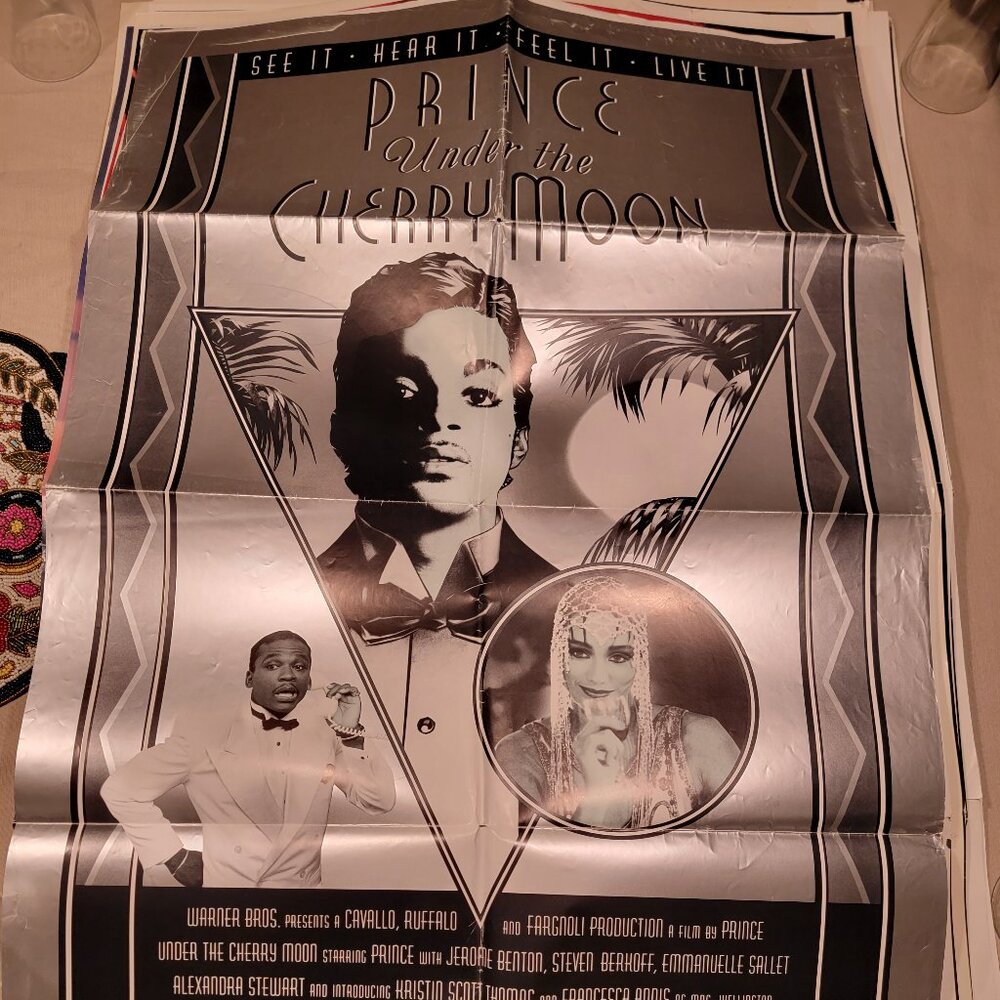 Prince Under the Cherry Moon original movie poster. PRINCE!!!